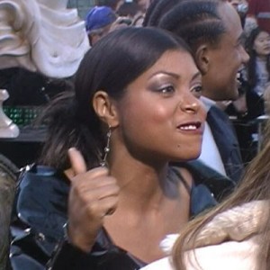 Yeah, also not good when Taraji is looking this way at you