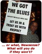 newsense protests chicago house of blues