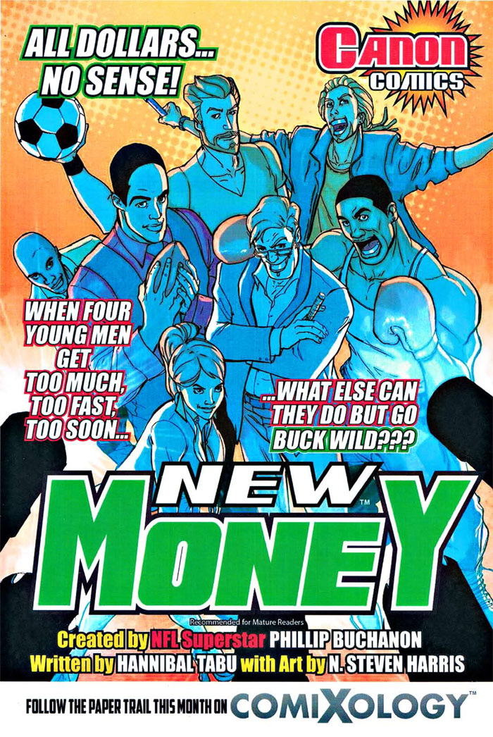 the cover for New Money #1