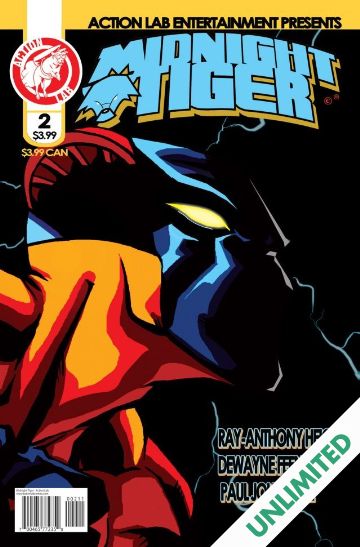 the cover for Midnight Tiger #2